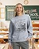 LUKYCILD Anti Social Book Club Sweatshirt Women Ov... #4