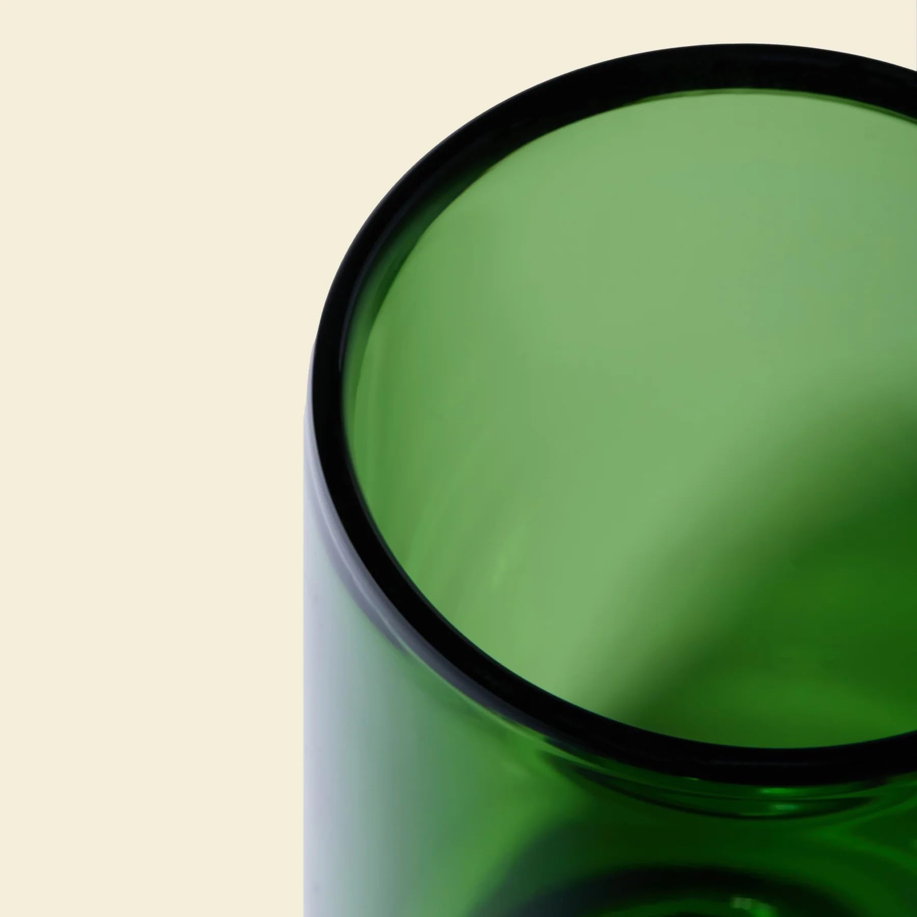 NWTN Home Vesper Gravity Bong | Vintage Glasbong Wasserpfeife aus Borosilikatglas zum Rauchen mit 14 mm Kopf, Glas-Wasserpfeife für den Tisch (Emerald)