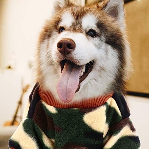 Cani Tute in Pile Vestiti Termici per Animali