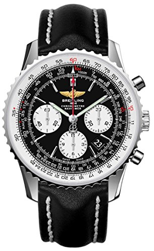 Breitling Navitimer Automatic Chronograph Black Dial Mens Watch AB012012-BB01BK