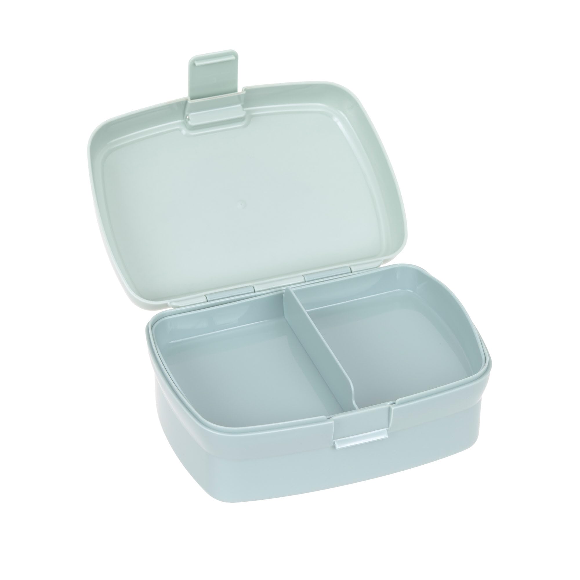 LÄSSIG Lunchbox Tiny Drivers Airplane con divisorio rimovibile, senza BPA