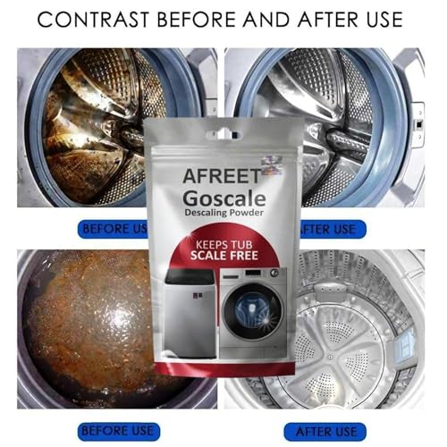 Image of Lg drum cleaner desclaler powder for top load and front load washing machine (3, PACK OF 3)