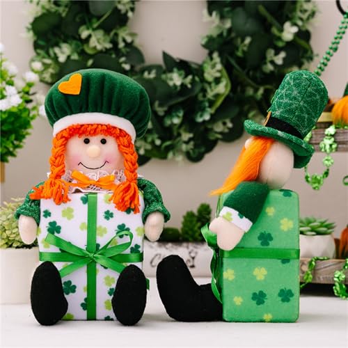 Gnomes de la Saint-Patrick faits main pour décoration festive - 8