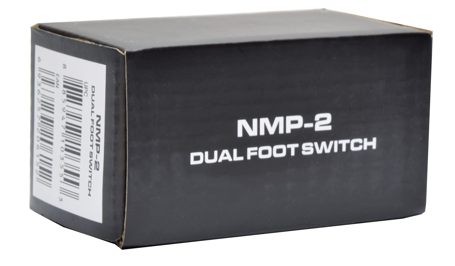 Nux | Controller doppio interruttore a pedale per effetti e amplificatori per chitarra | NMP-2
