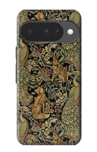 JP366110P ウィリアム・モリス・フォレスト・ベルベット William Morris Forest Velvet For Google Pixel 10, 10 Pro 用ケース