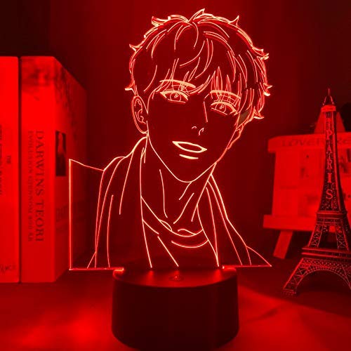 Acrylique 3D lampe BL Anime Aj Alex lumière pour lit chambre décor capteur tactile coloré LED veilleuse AHN Jiwon lampe Bj Alex cadeau 7 couleurs