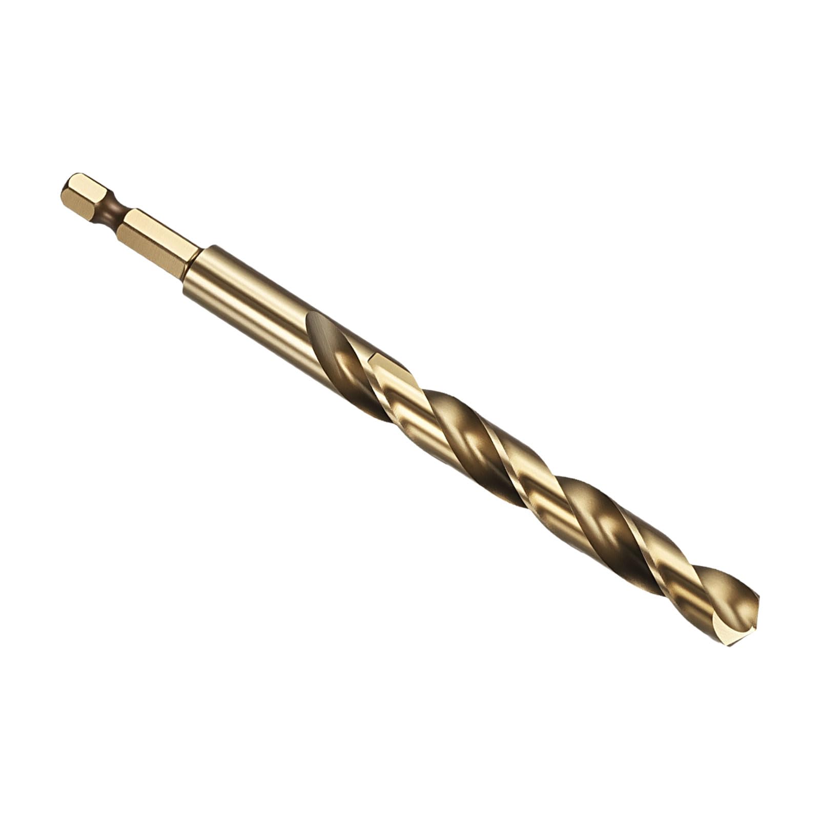 PATIKIL 10.5mm Hex Shank Drill Bit M2 High-Speed Steel for Metal 2 Pack