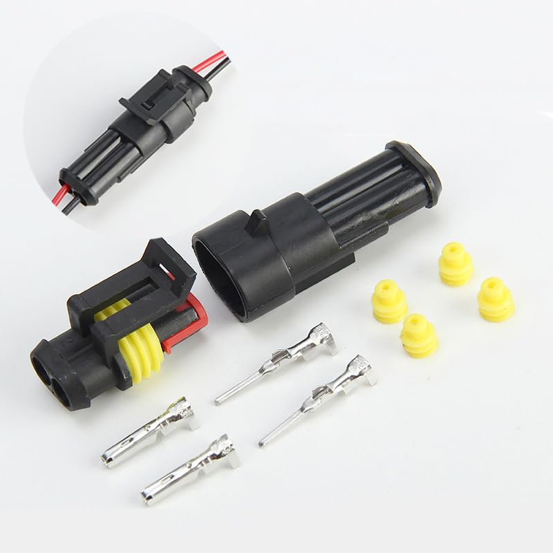 Conectores impermeables de 300 V y 12 A para solucionar fallos de corriente en el automóvil 2