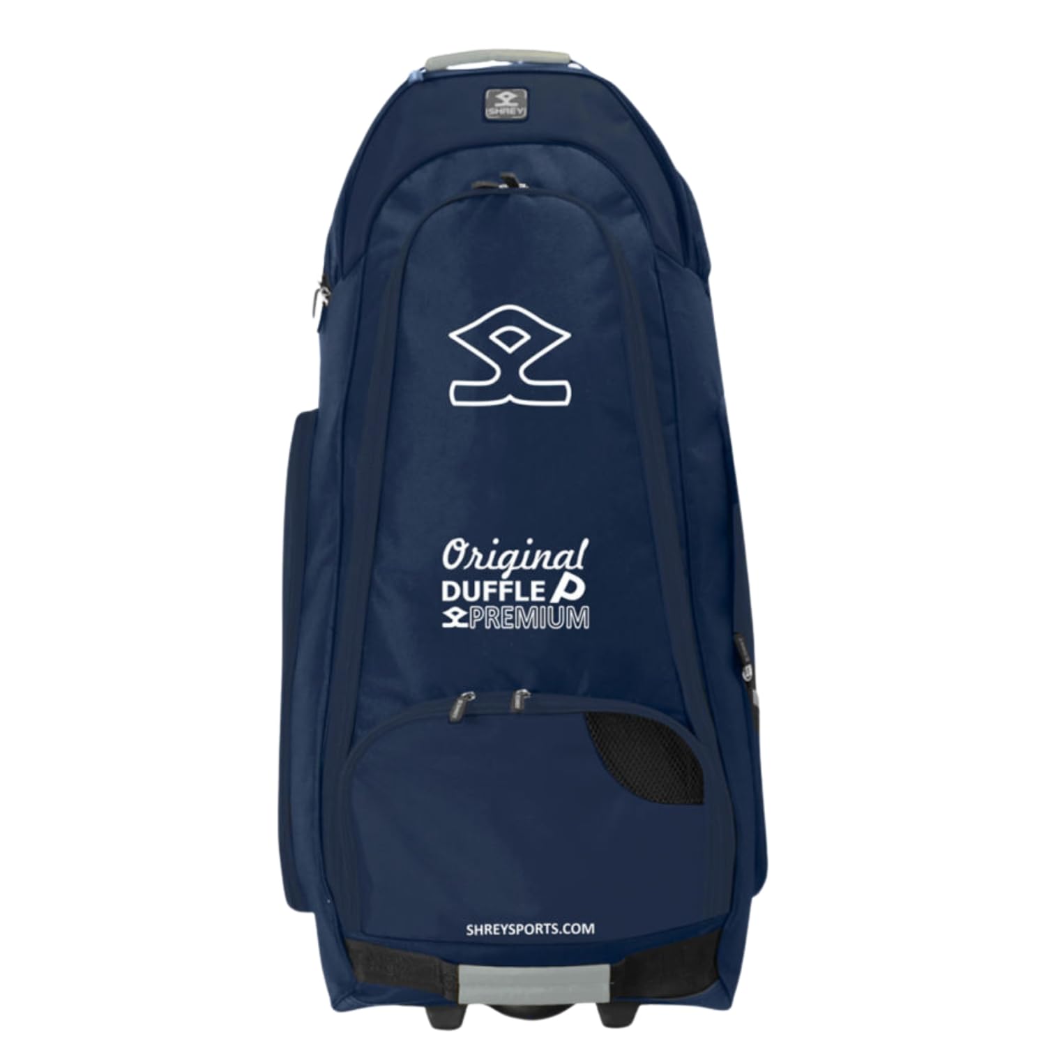 SHREY Pro Premium Duffle Wheelie Cricket Kitbag, Navy/Grey (B0D73N26GV) Amazon Price History, Amazon Price Tracker