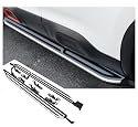 abrupt Auto Seitenschweller für Citroen C5, Seitenspoiler Seitenpedale Trittbretter Seitenschweller Seitenschürze Anticrash Pedale Dekoration Protector Zubehör