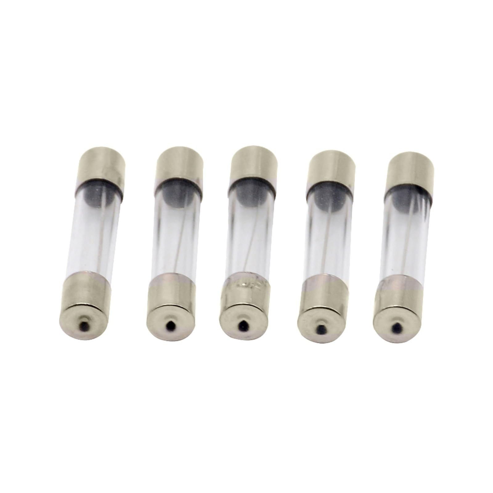 Schnelles Sicherungsbrennrohr 5 * 20 mm 6 * 30 mm Glassicherungen 250 V 0,5 1 2 3 4 5 6 8 10 15 20 25 30 A AMP-Sicherung(6x30mm-100pcs,20A)
