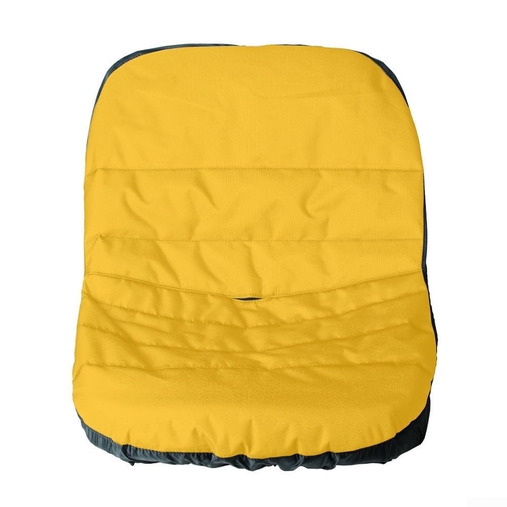 Funda Asiento para tractor Relleno para algodón Cómodo Funda(1096C - Yellow)