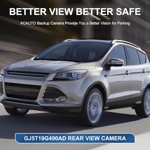 Image of Rear View Backup Reverse Camera Compatible with Ford Escape 2014 2015 2016, Safety Parking Back Up Assist Camera OE Number GJ5T19G490AD GJ5T-19G490-AB EJ5Z-19G490-A