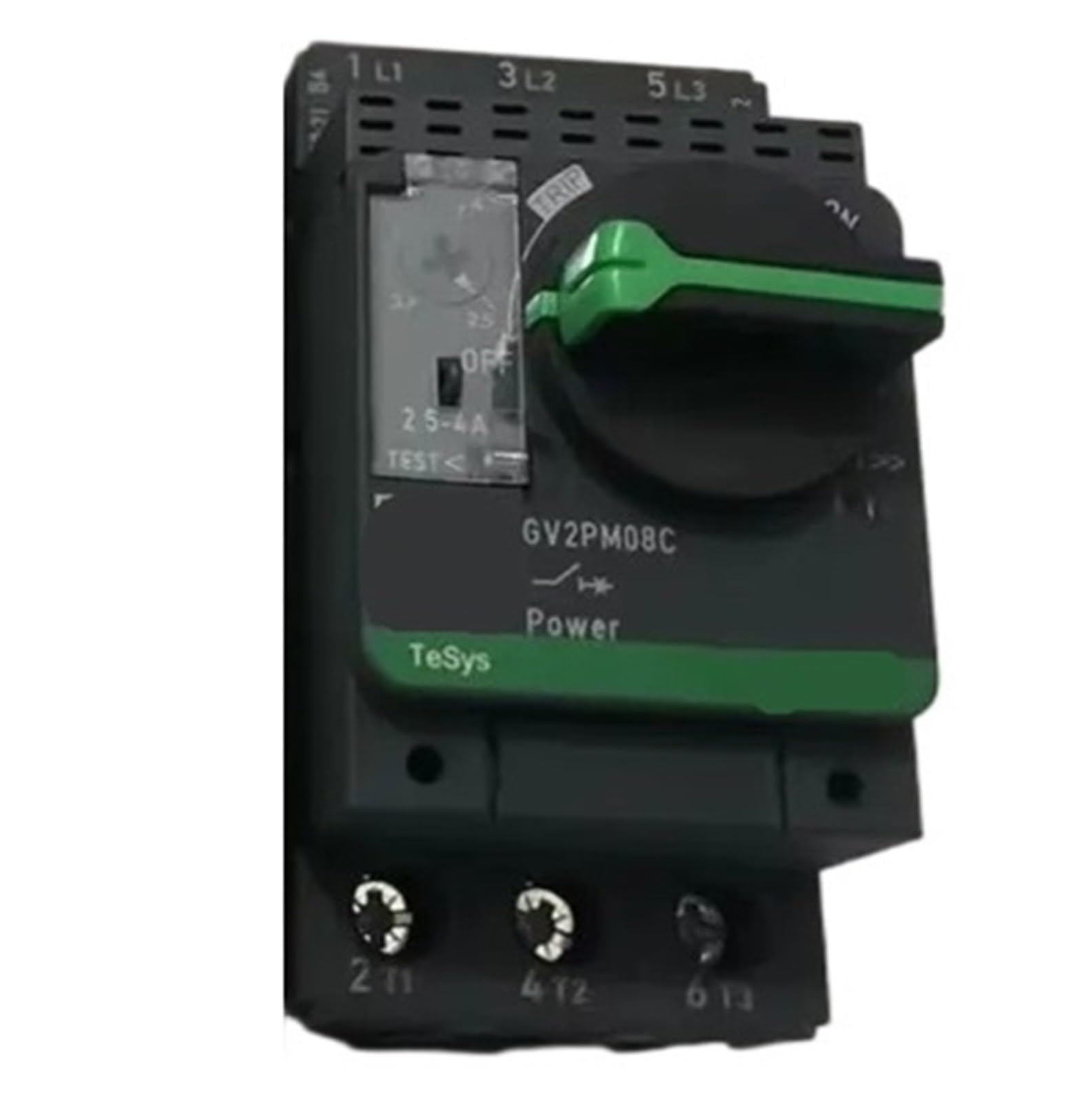 CLBSWYEJK GV2P08 GV2PM08 GV2PM08C GV2-PM08C motor circuit-breaker, rotary knob, 2.5-4.0A