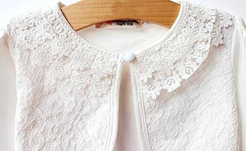 Long Sleeve Lace Cardigan Shrug Little Girl Special Occasion Bolero3