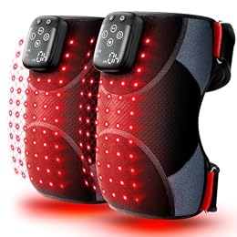 LTW 2 Pack Knee Massager with Heat & Red Light Therapy for Pain Relief
