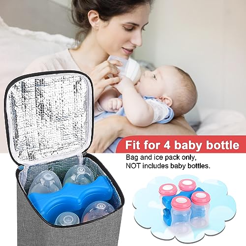 Accmor 4-Bottle Breastmilk Cooler Bag