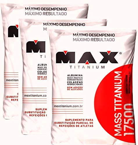Kit 2 Mass Titanium 17500 3kg - Max Titanium