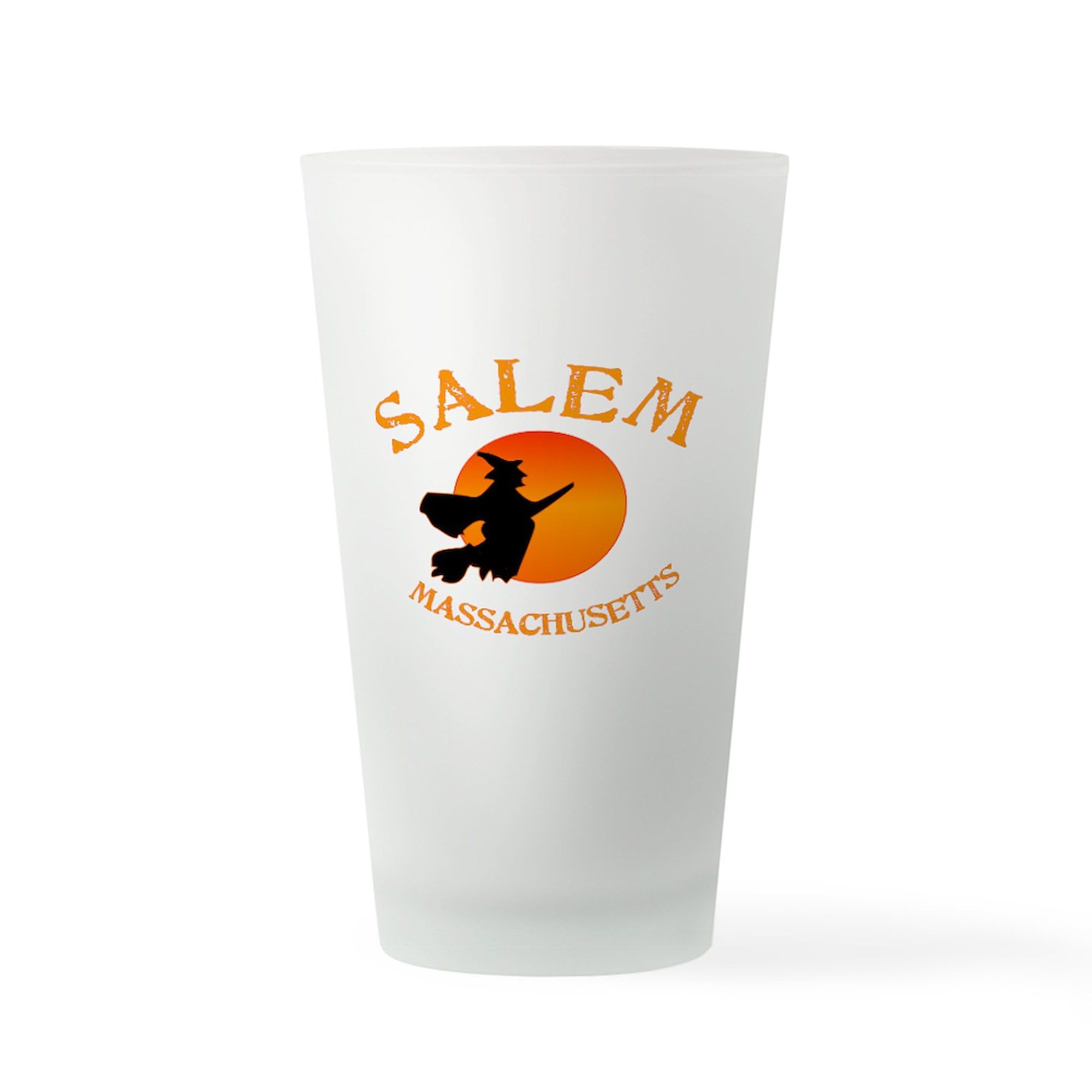 CafePress Salem MA Witch Pint Glass, 16 oz. Drinking Glass