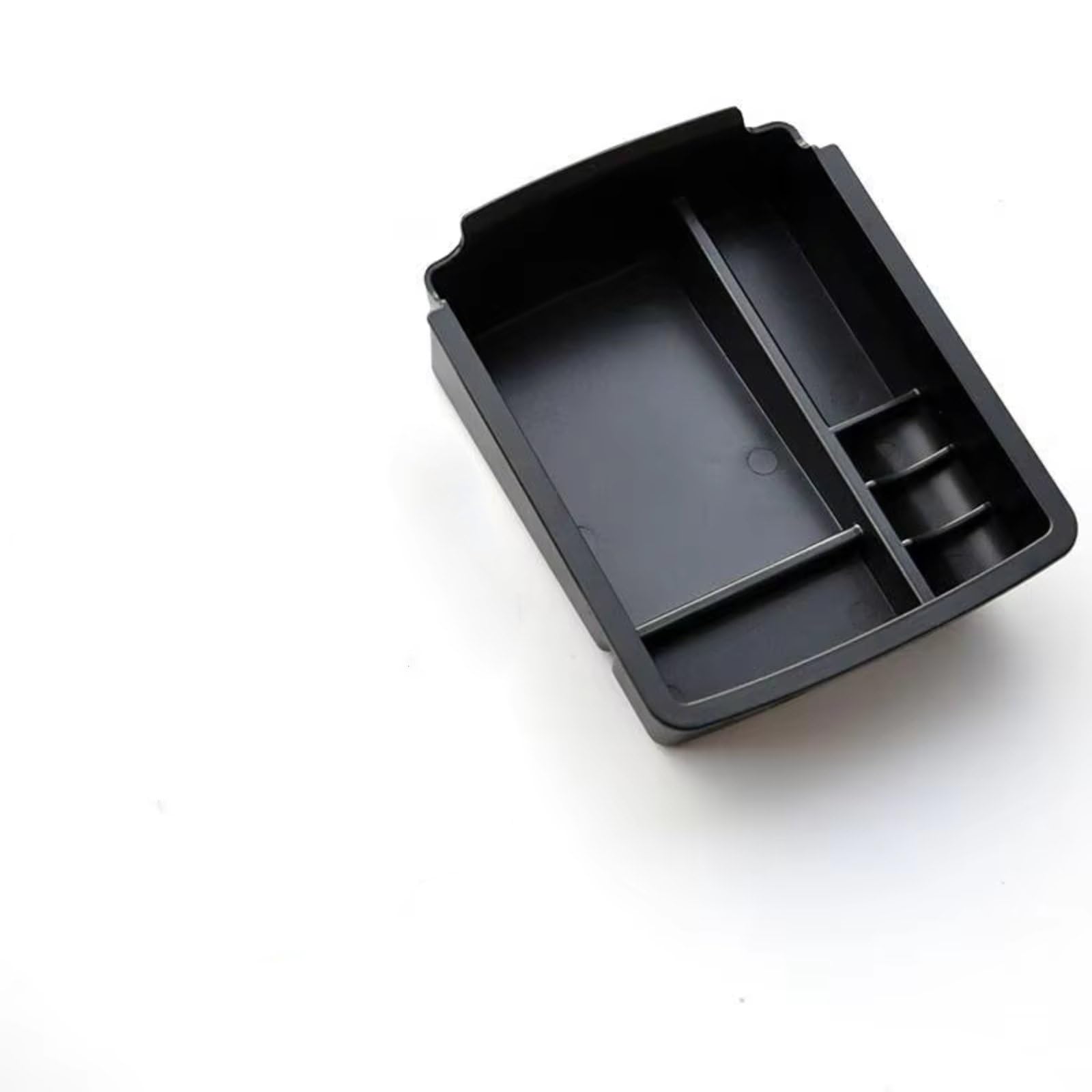 DSEQOPHH Armrest Insert Organiser Compatible With Vw For Golf For Mk7 For GtI 2013-2019 1 Pcs Armrest Storage Box Tray Orgainzer Stowing Case Interior Accessories