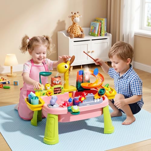 Table sensorielle multi-activités pour s'amuser au jardin dès 1 an - 7