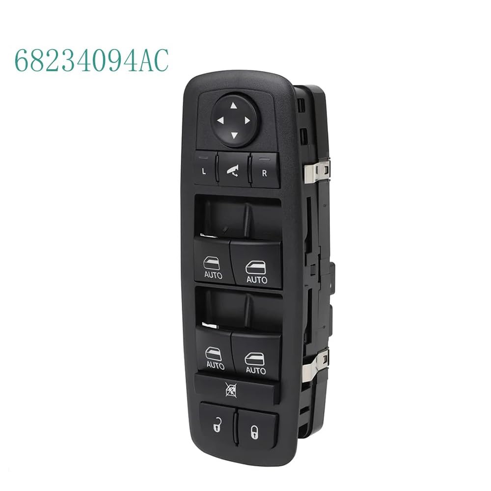 Master Power Window Switch 68234094AD/68234094AC, Window Switch for Chrysler Pacifica 2017-2019