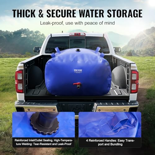 Vevor 400L/105.7 GALLON WATER STORAGE BLADDER 400L/105.7Gallon Water Storage Bladder, Rv Water Tank thumb #3