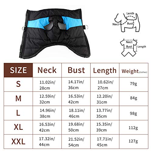 Hunde Mantel Warme Jacke, ZoneYan Hund Kleider, Haustier Kleidung, Welpe Weste, Dog Kleidung, Hunde Mantel Herbst Winter, Doggy Bekleidung, Welpen Jacken Warm