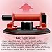 2PCS 8-Inch Suction Cup for Glass, Heavy Duty Glass Tile Industrial Vacuum Suction Cup Lifter with Metal Handle to Lift Transport Large Glass Window Windshield, Max Load 440LBS