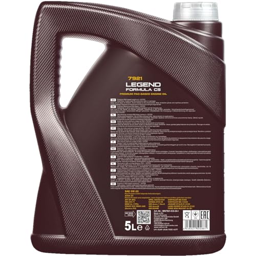 MANNOL Legend Formula C5 0W-20 5 L