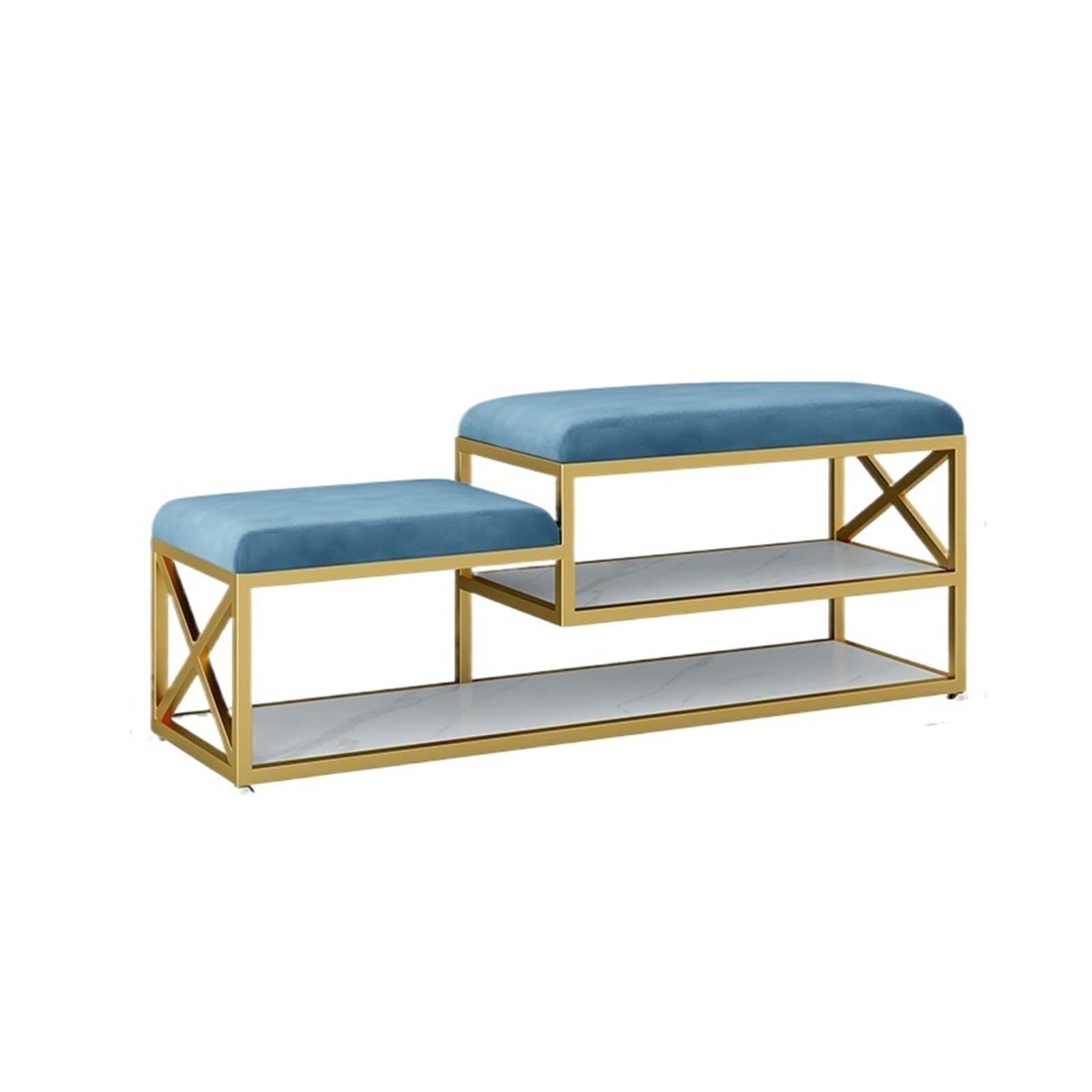 KLGFBDC Shoe Bench Rack for Entryway, Functional Storage Solution, Stylish Stool for Indoor Porch and Home Entrance, Space-Saving Design