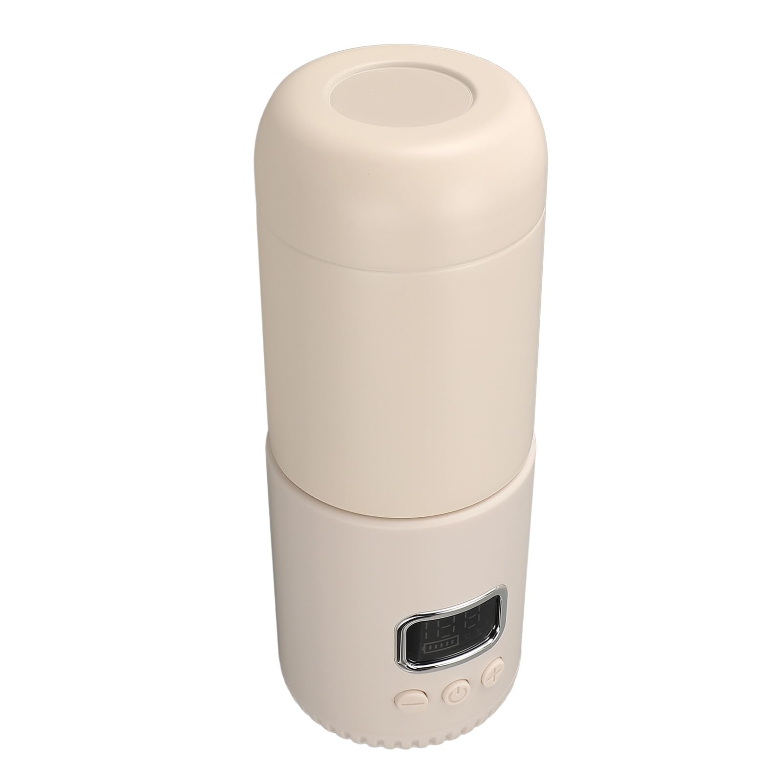 Ładowalny Podgrzewacz do Mleka USB, Szybkie Nagrzewanie 400 Ml, Duża pojemność 10000 MAh, Przenośny Podgrzewacz do Butelek do Podróży na Zewnątrz, Wykonany ze Stali Nierdzewnej,