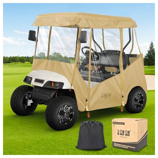 All Weather Golf Cart Driving Enclosure