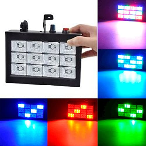 Kit ILUMINAÇÃO FESTA 3x1 LASER 2 Strobos e Bola Giratória RGB Bocal E-27 - BIVOLT 110/220v