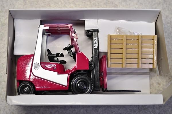 ACROBA FA25 フォークリフト ミニカー 1/30 Amazon.co.jp: 1/30 TCM アクロバ ACROBA FA25 フォークリフト
