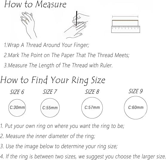 YADUDA Gold Silver Rings Set for Women Chunky Statement Rings ZC Dome Evil Eye Croissant ring Thick 18K Gold Plated Band Rings - Image 5