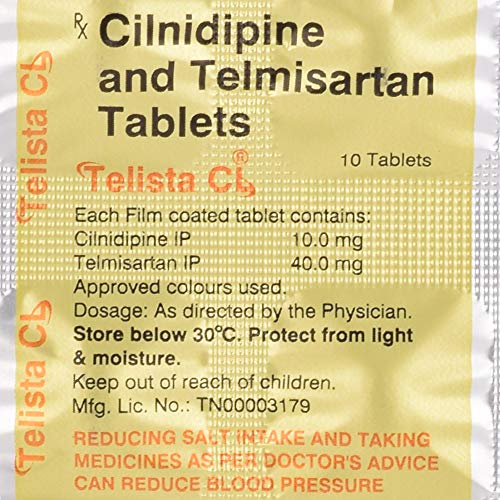 Image of Telista CL - Strip of 10 Tablets