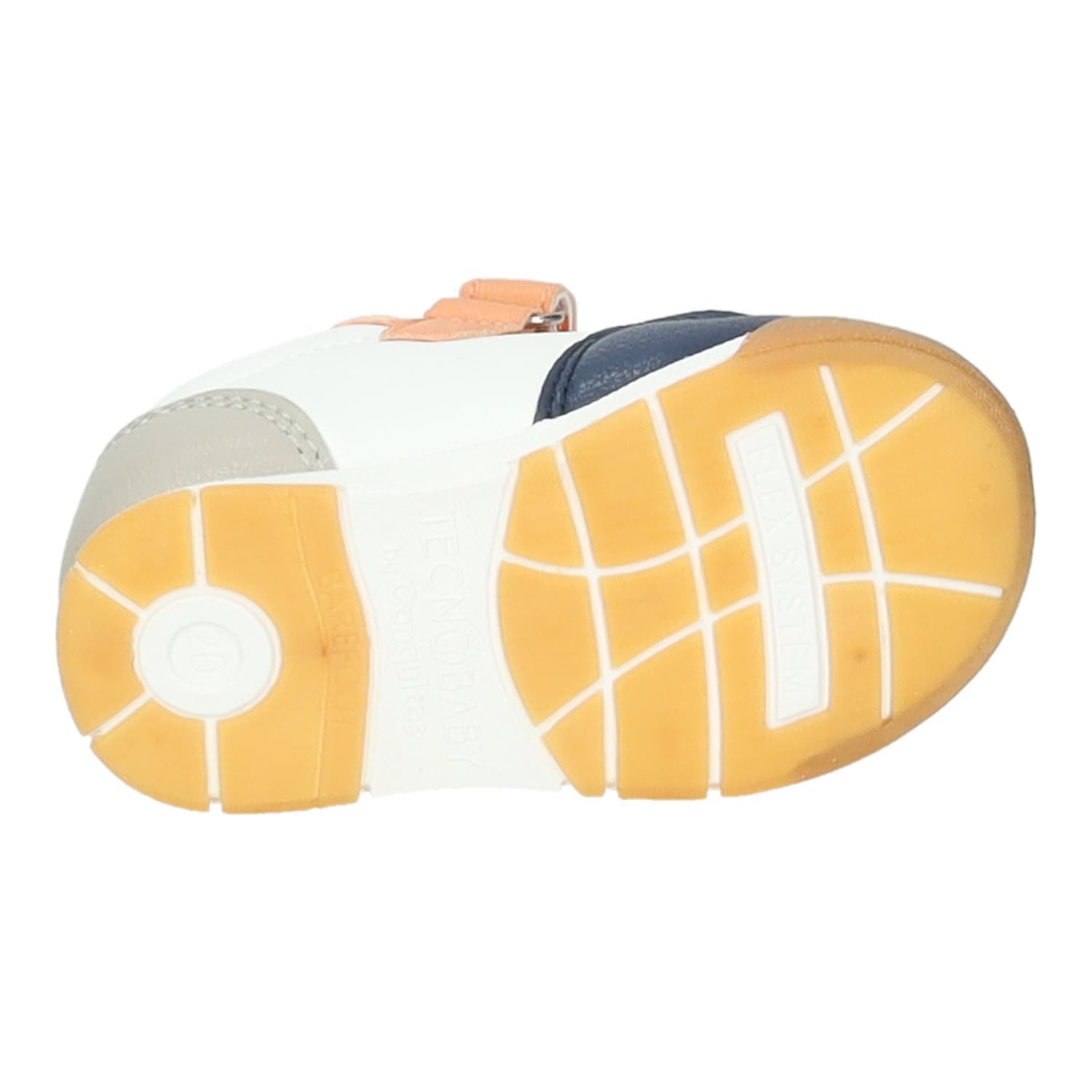 OSSH502001 Zapatillas Deportivas para niños Conguitos, Suela Fina y Flexible, Puntera Ancha, Cierre Adhesivo, Drop Cero, diseño Animal Friendly NIÑO Deportivos Marino 21