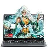 KAIGERR Light Gaming Laptop, 2026 Laptop, ΑΜD Ryzen 5 7430U (Up to 4.3GHz), 16GB RAM 512GB NVMe S...