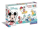 Clementoni - 20819 - My First Puzzle - Disney Mickey Mouse - 3-6-9-12 pieces - Made in Italy - jigsaw puzzle children age 2+