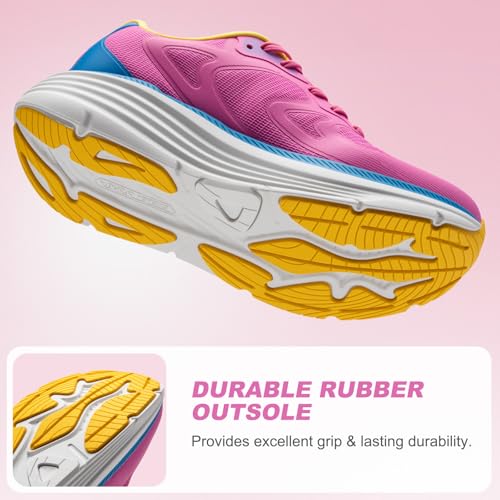 Image of ALEADER Womens Walking Shoes for 12-Hour Work Comfort, Anti-Fatigue Max Cushion Shoes for Standing All Day - Wide Fit for Nurses, Retail