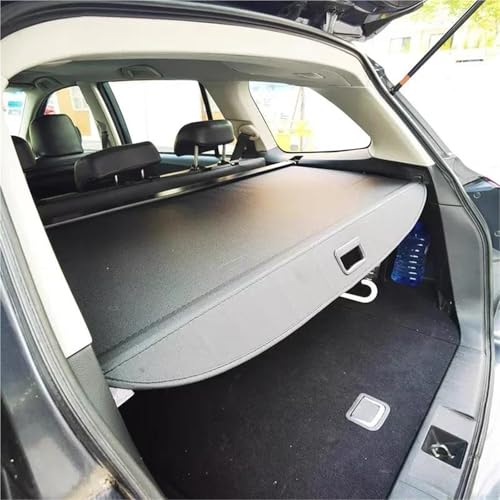 Couverture de coffre pour Subaru Outback 2010-2014 avec panneau de séparation noir - 5