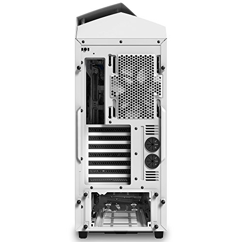 Image of NZXT Noctis 450 Mid Tower Computer Case, Glossy Wite (CA-N450W-W1