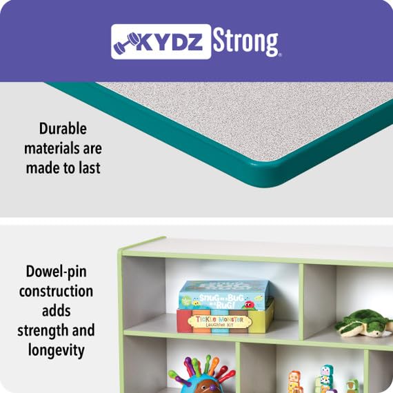 Jonti-Craft Rainbow Accents 26932JCWW003 Super-Sized Adjustable Bookcase, Blue