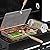 Grill Basket Set(Rectangular+Hexagon), Removable Wooden Handle, 304 Stainless Steel, Rolling Grilling Net, BBQ Accessories Tools for Vegetables Shrimp, Outdoor Cooking Camping, Birthday Gifts for Men Dad Husband