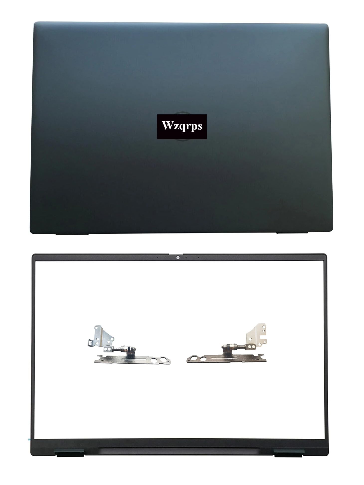 Wzqrps New Replacement Laptop LCD Cover Back Rear with Hinges and Front Bezel Frame for Dell Inspiron 16Plus 7620 7625 0K9G5V K9G5V 460.0QC1I.0001 HNRTX VNMYX Blue
