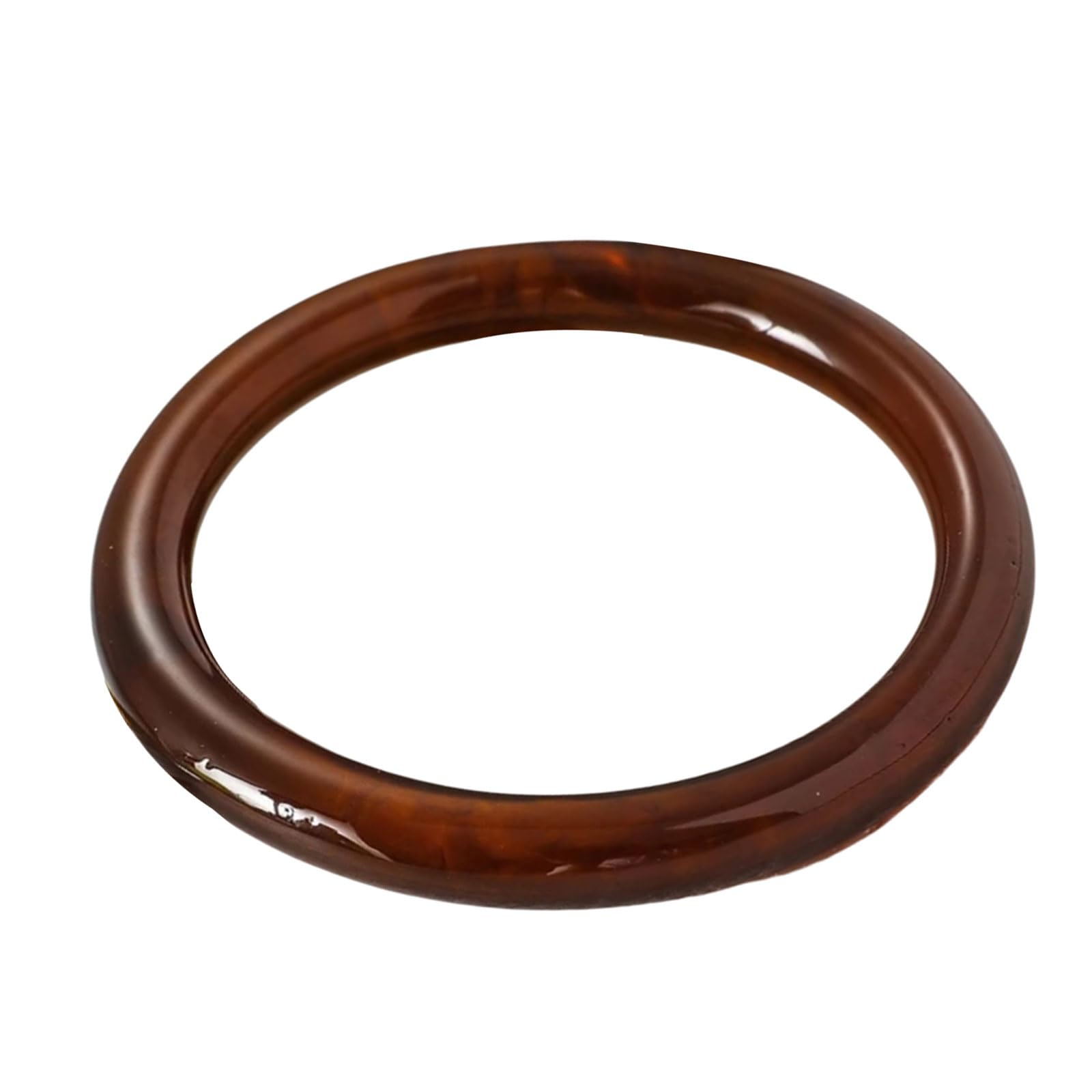 YUOIUX Colorful Resin Bangle Bracelets Wide Geometric Irregular Bangle Vintage Jewelry Artistic Fashion Accessory for Women