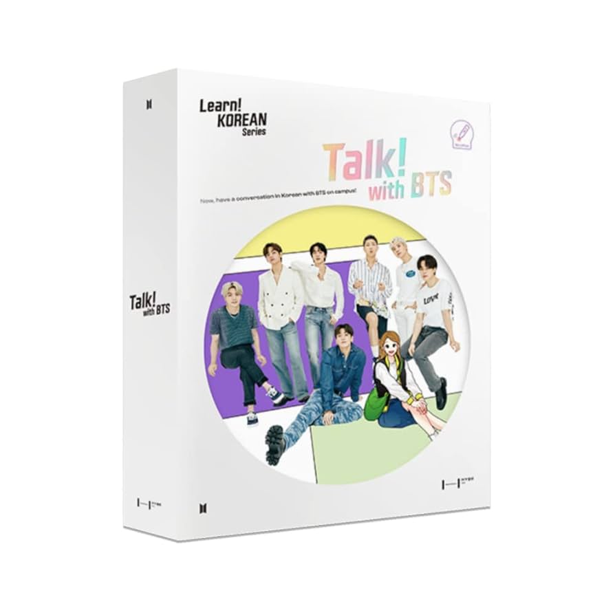 Talk! with BTS韓国語学習教材 & MotiPen ♡限定特典付き Amazon.com: TALK! WITH BTS (BOOK ONLY) – Official BTS