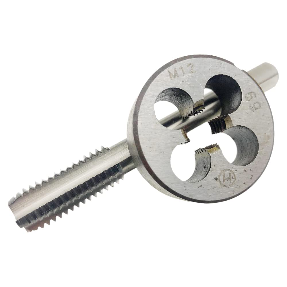 HARFINGTON M15 X 1.5 Hex Threading Die - Metric Right Hand HSS Tool