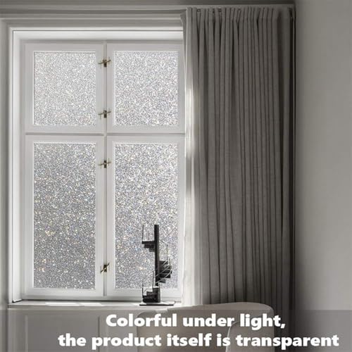 Película Decorativa de Privacidad Frosted para Ventanas miniatura 3